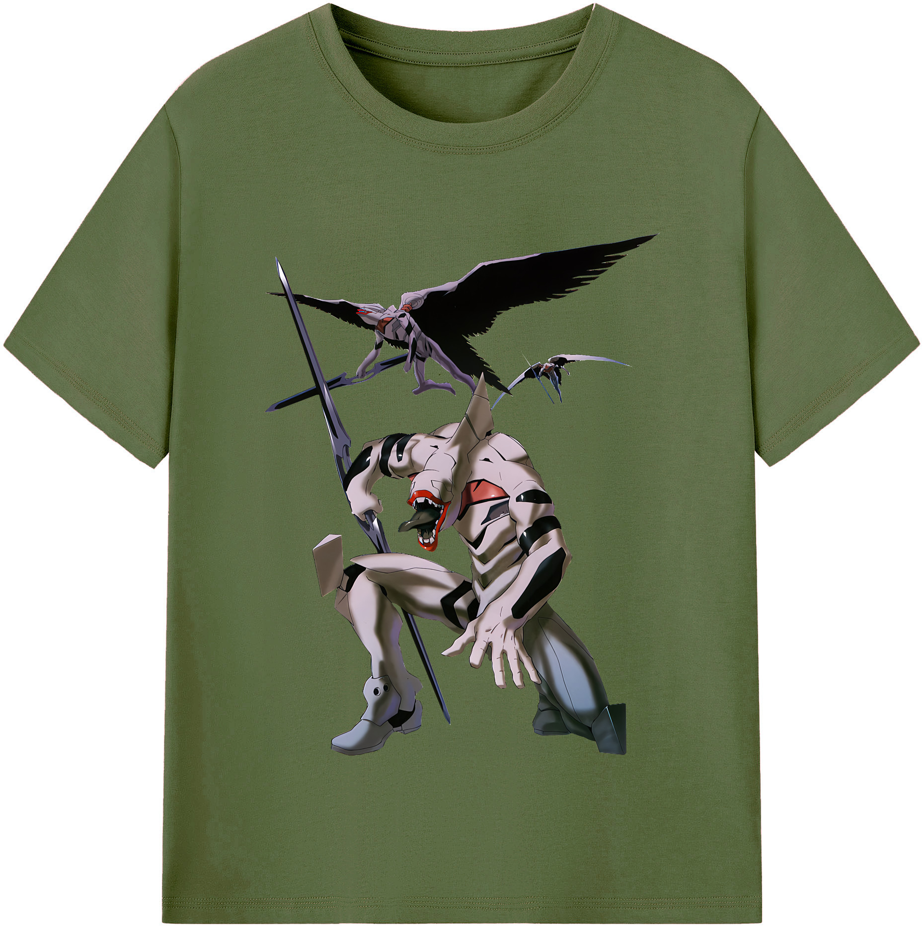 （画像用） EVA 新世紀エヴァンゲリオン 綿100％半袖Tシャツ（フロントプリント）